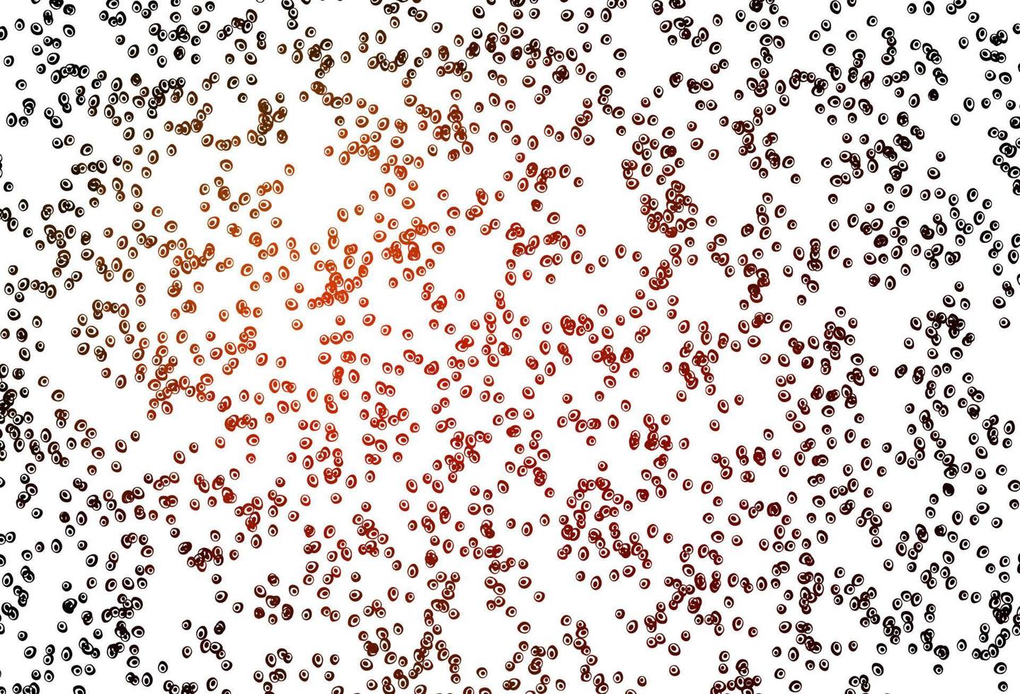 Light Orange vector backdrop with dots.
