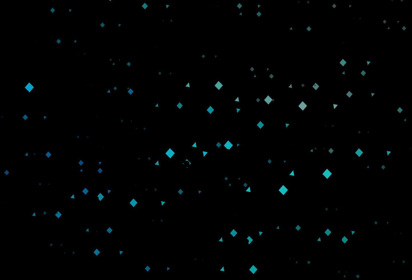 Dark blue vector texture in poly style with circles, cubes.