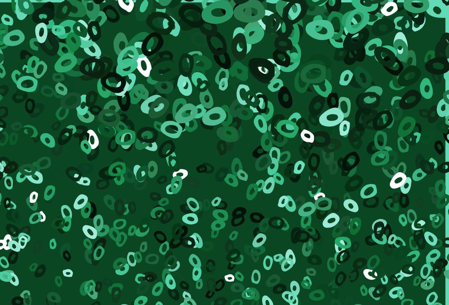 Dark Green vector template with circles. 10888200 Vector Art at Vecteezy