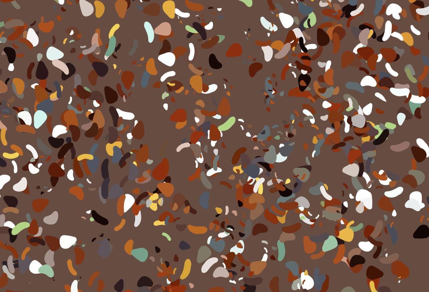 Light orange vector pattern with chaotic shapes.