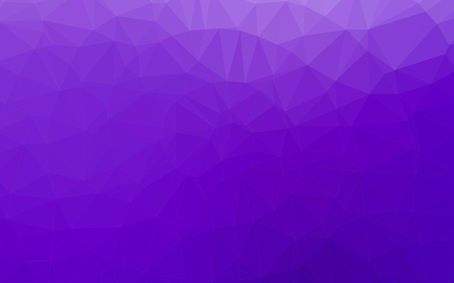 Light Purple vector shining triangular pattern.