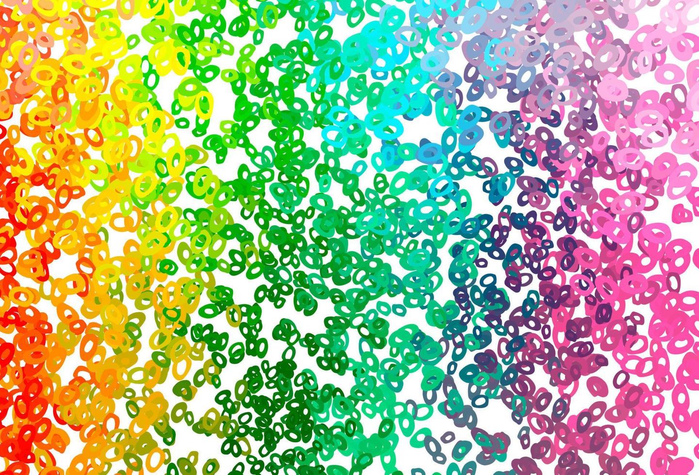 Light Multicolor, Rainbow vector cover with spots.