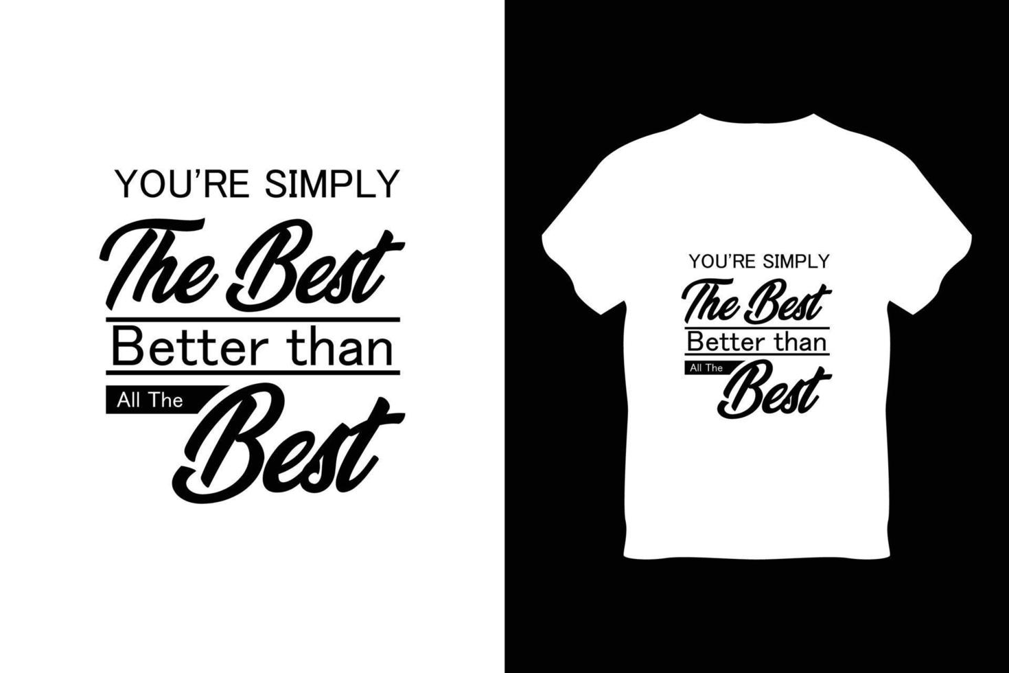 editable  modern minimal tshirt design vector