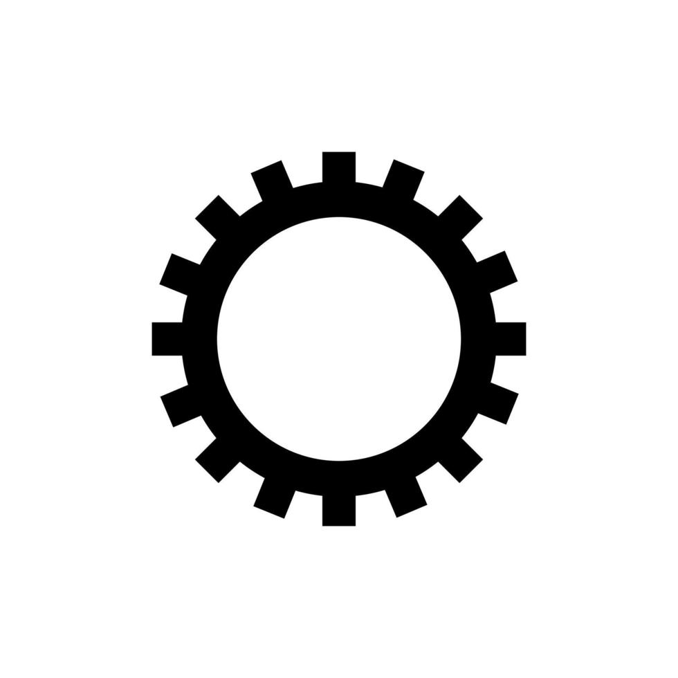 gear settings vector design illustration isolated on white background