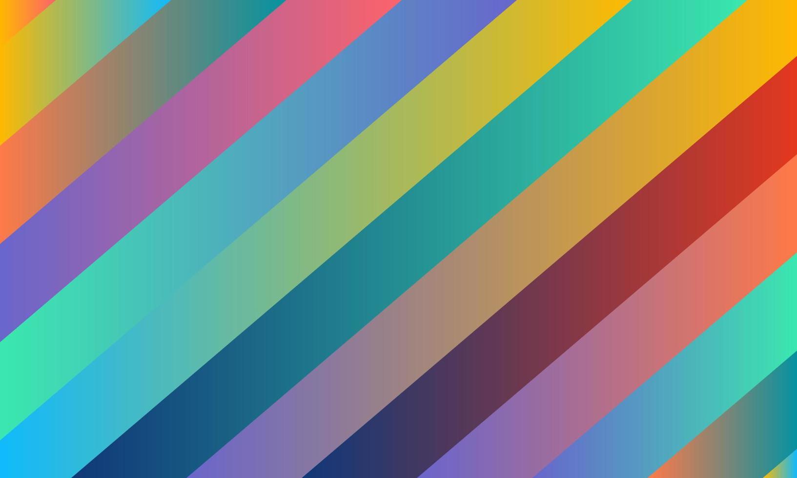 Colorful slashes with gradient pattern background. vector