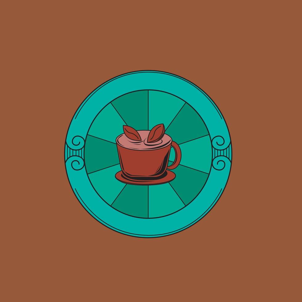 Coffee logo template vector