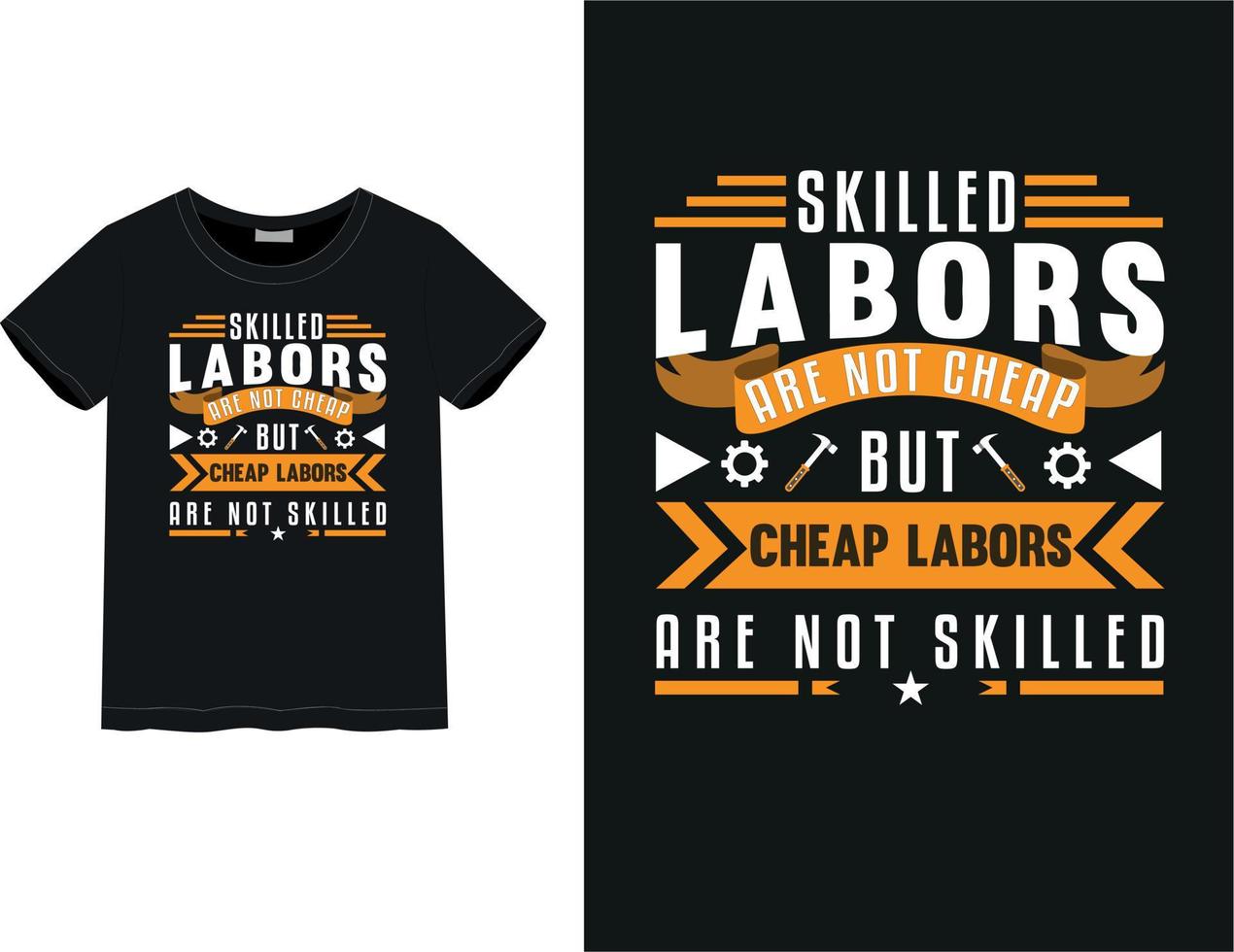 Labor day t-shirt vector