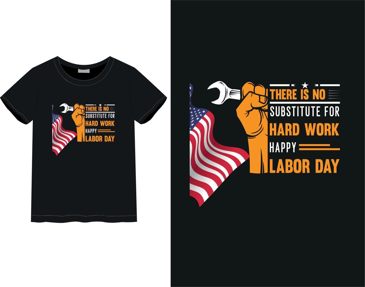 Labor day t-shirt vector