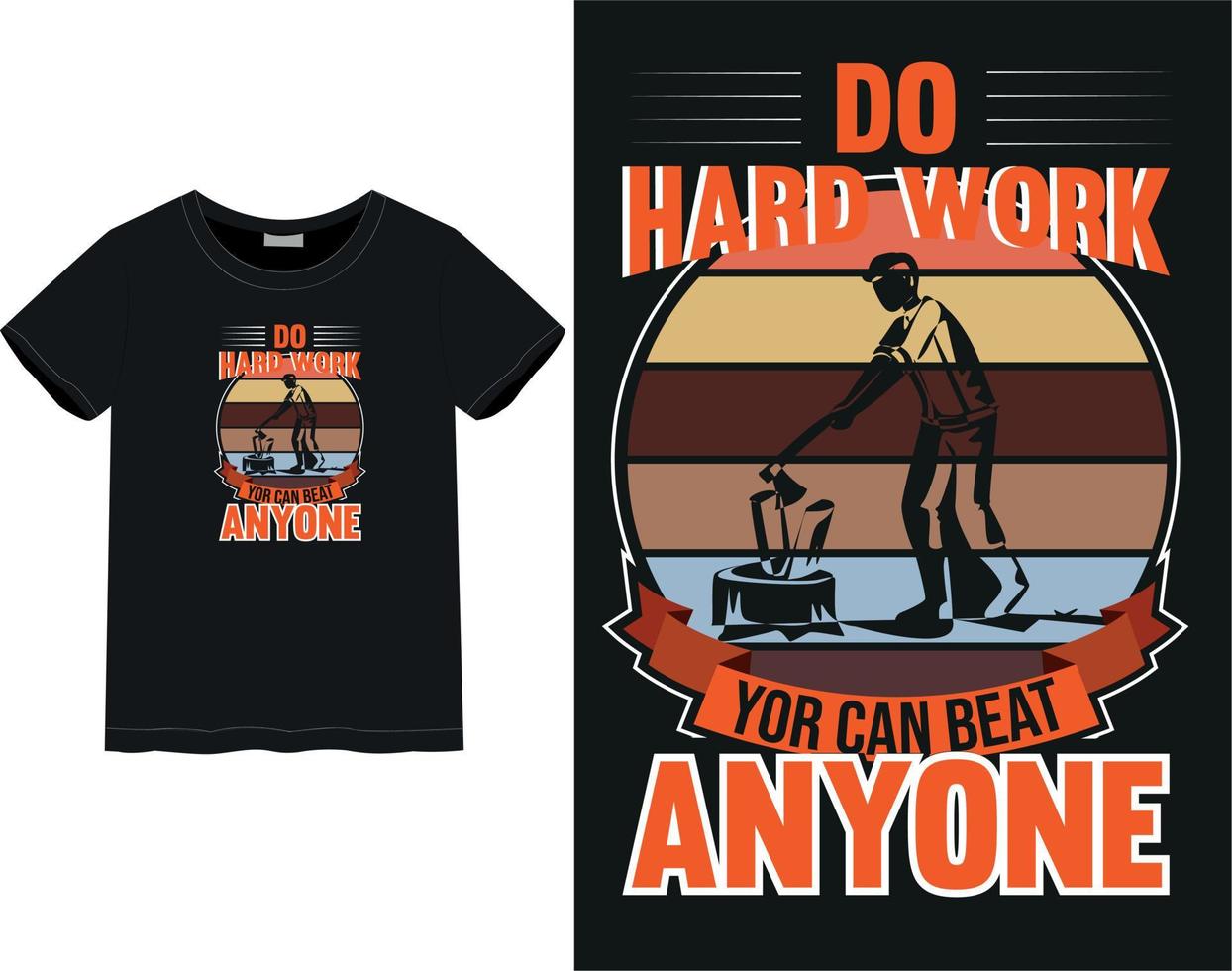 Labor day t-shirt vector