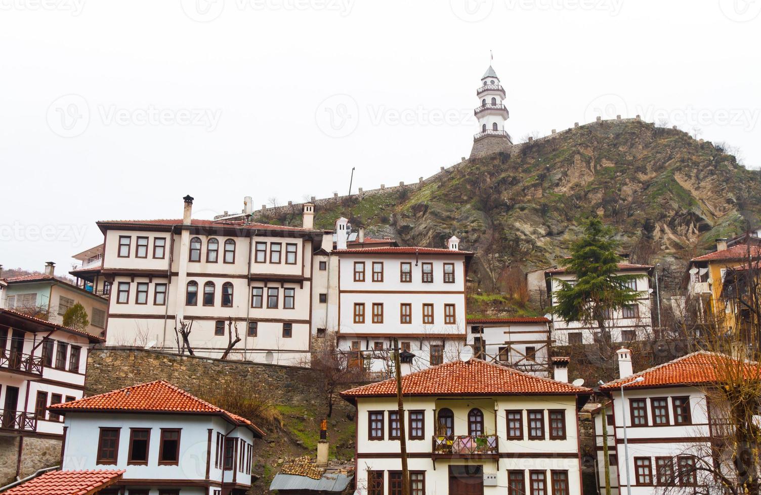 Cityscape of Goynuk from Turkey photo