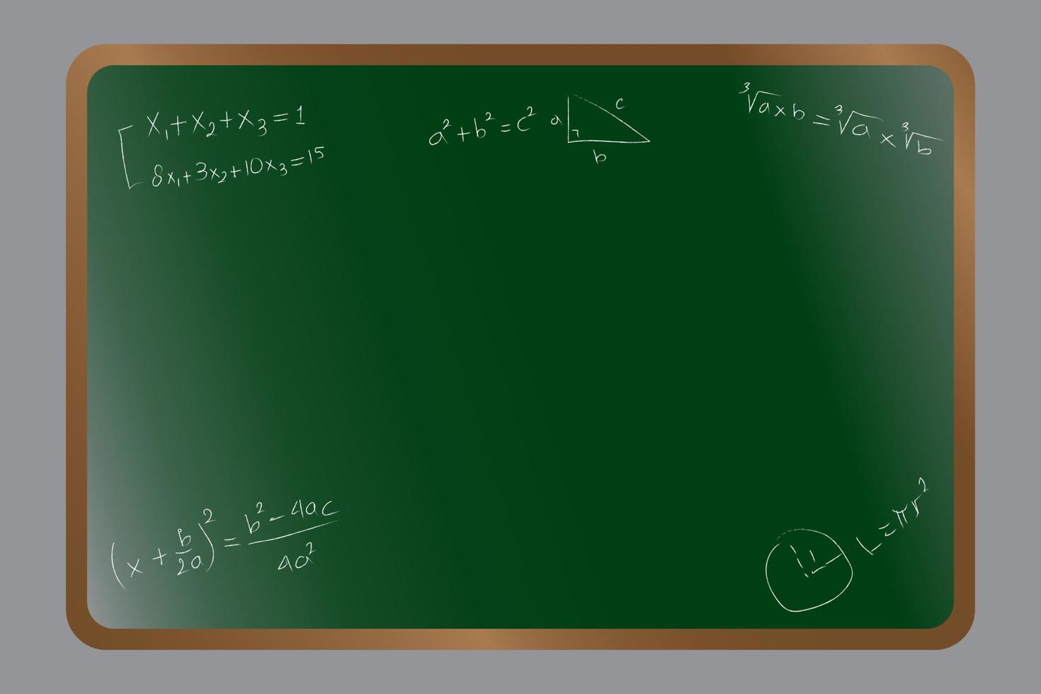 school blackboard vector. background illustration, back to school vector