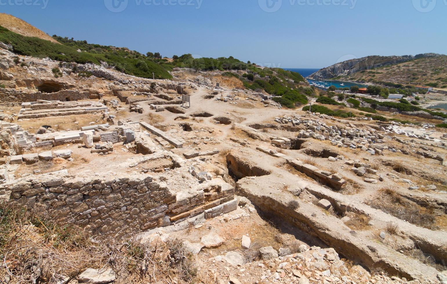 Ruins of Knidos, Datca, Turkey photo