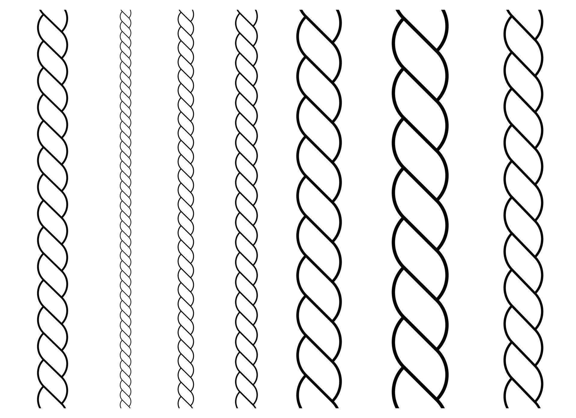 rope vector design illustration isolated on white background 10890331