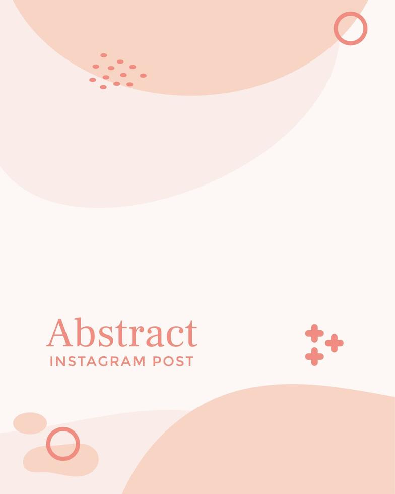 historias y publicaciones en redes sociales. Plantillas creativas abstractas de fondo con concepto artístico. vector