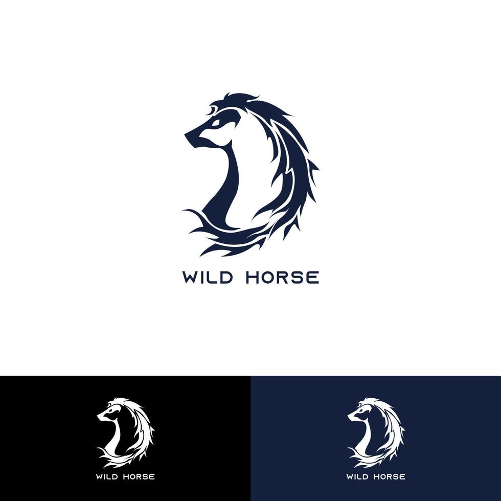 WILD HORSE LOGO vector