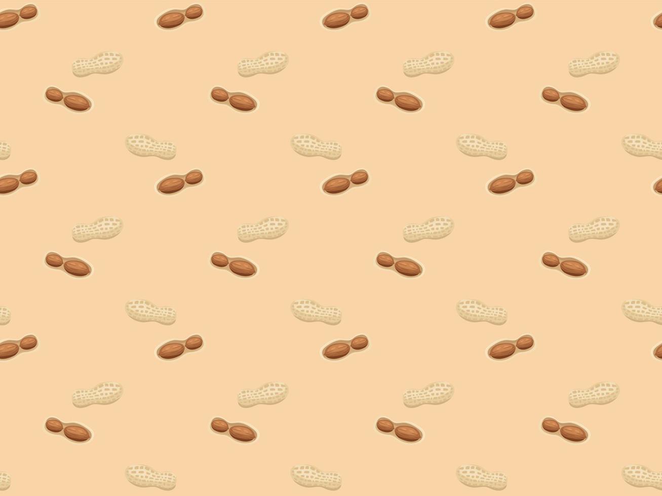 peanut seamless art modern pattern background element flat doodle cartoon vector illustration