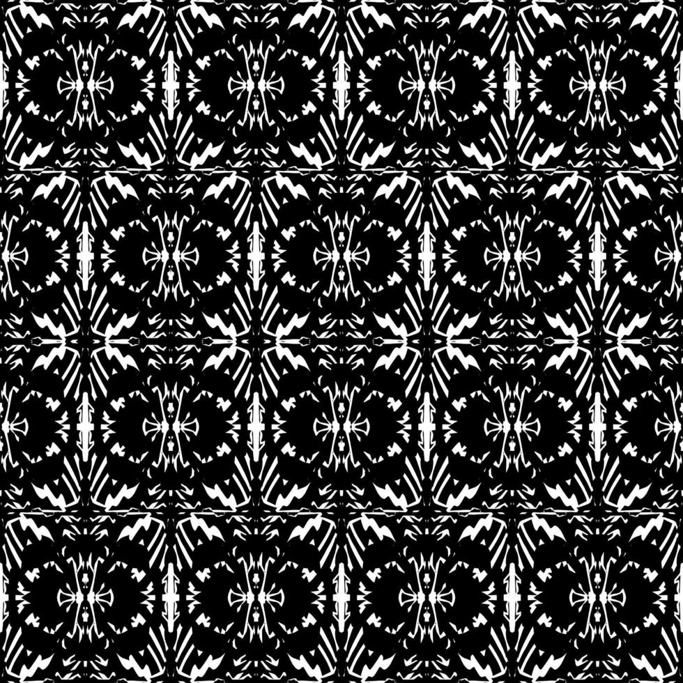 Batik geometric seamless pattern unique aesthetic for fabric or wallpaper vector