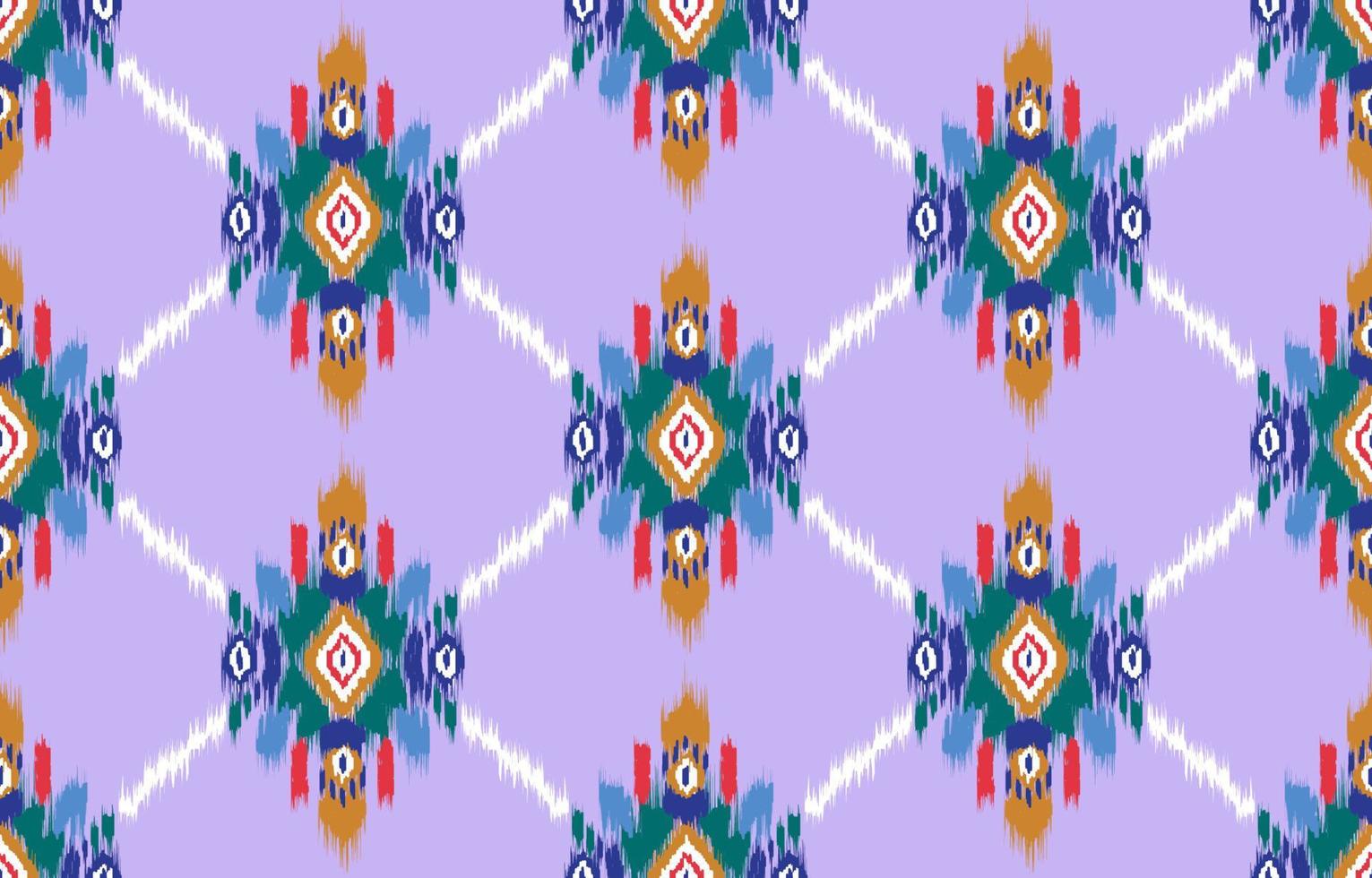 patrón de tela, patrón geométrico étnico oriental sin costuras diseño tradicional para fondo, alfombra, papel pintado.ropa,envoltura,tela batik,vector illustration.ikat tribal indian.fashion textil vector