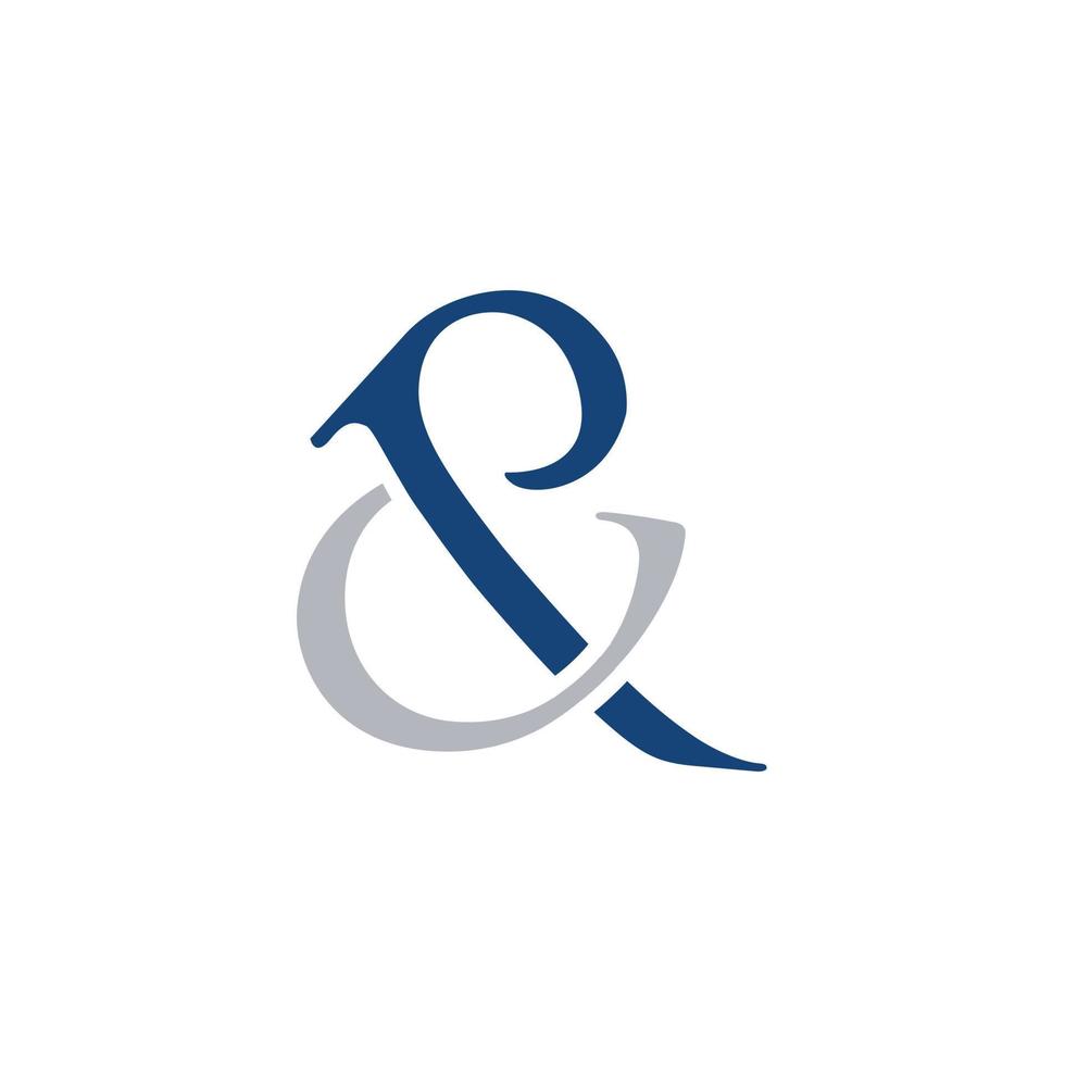 CP letter Initial alphabet Logo design Template element vector