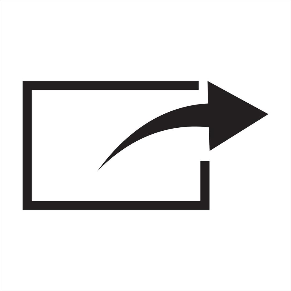 share icon logo vector design