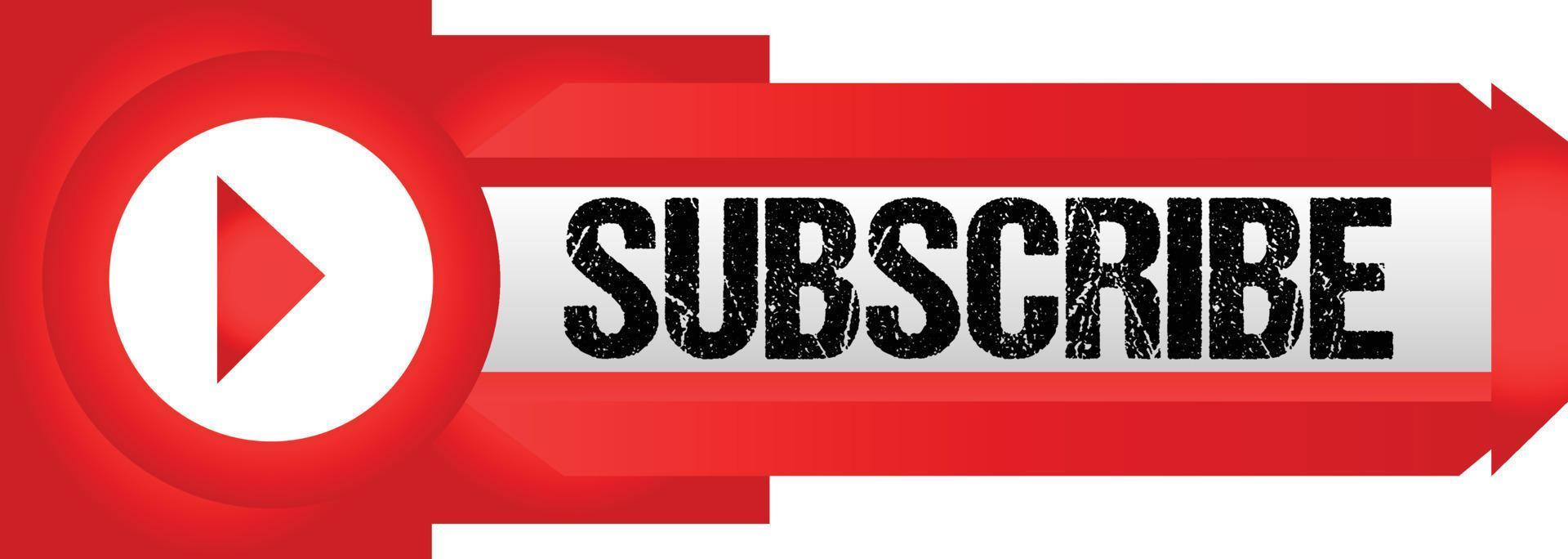 Editorial Video Subscribe App Icon Vector