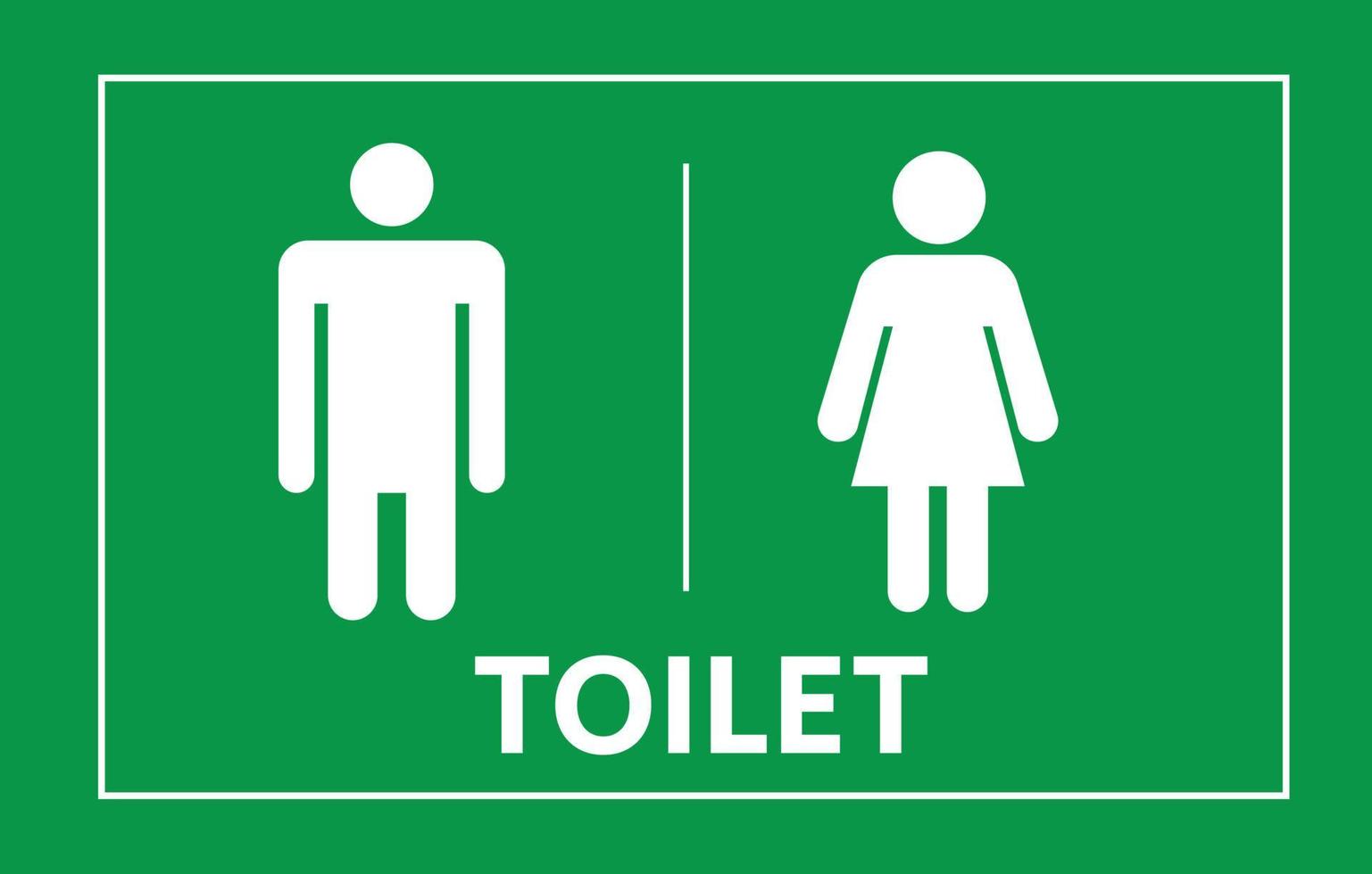 Toilet Symbol Male and Female Icon 10892303 Vector Art at Vecteezy