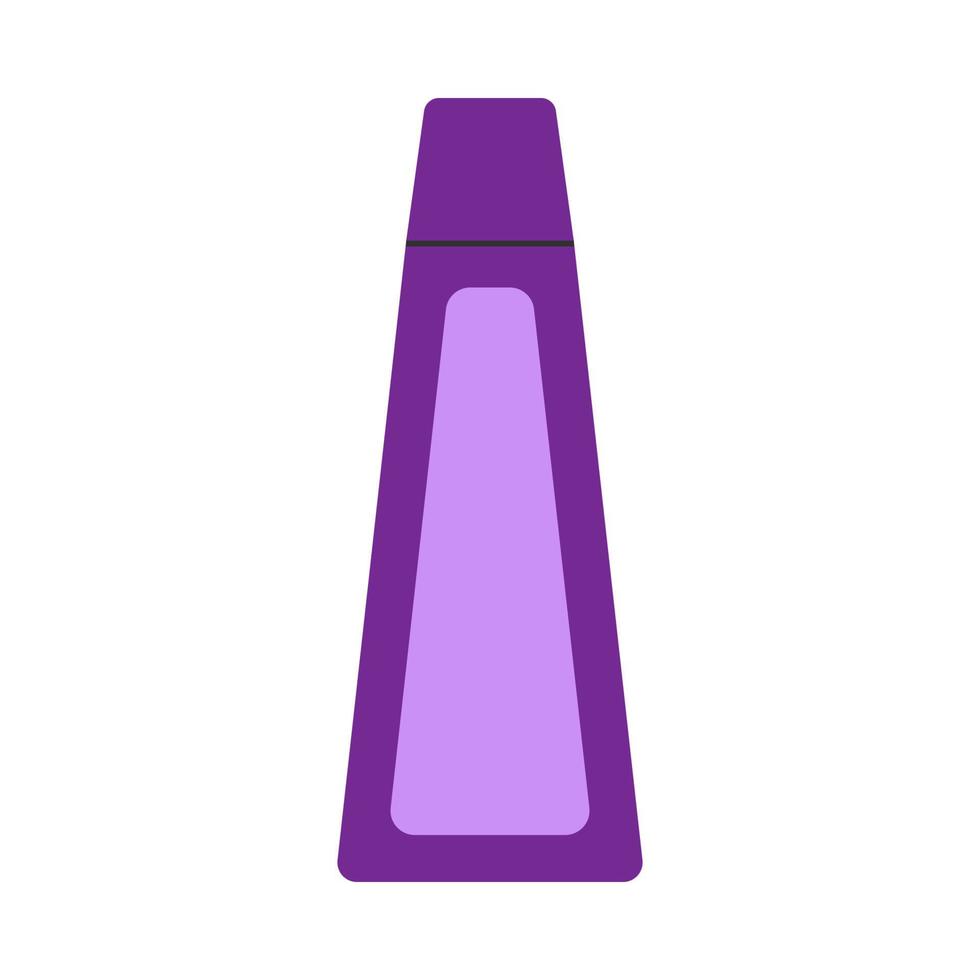 Shampoo clean illustration hair bottle cosmetic object vector icon. Shower treatment body lotion plastic tube