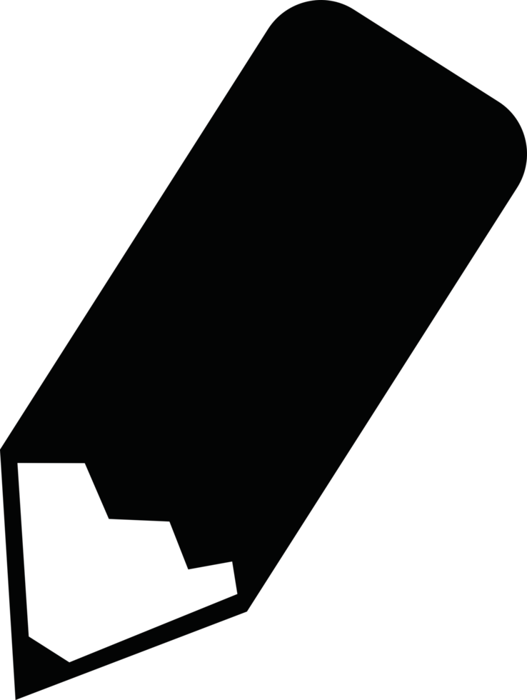 potlood pictogram teken symbool ontwerp png
