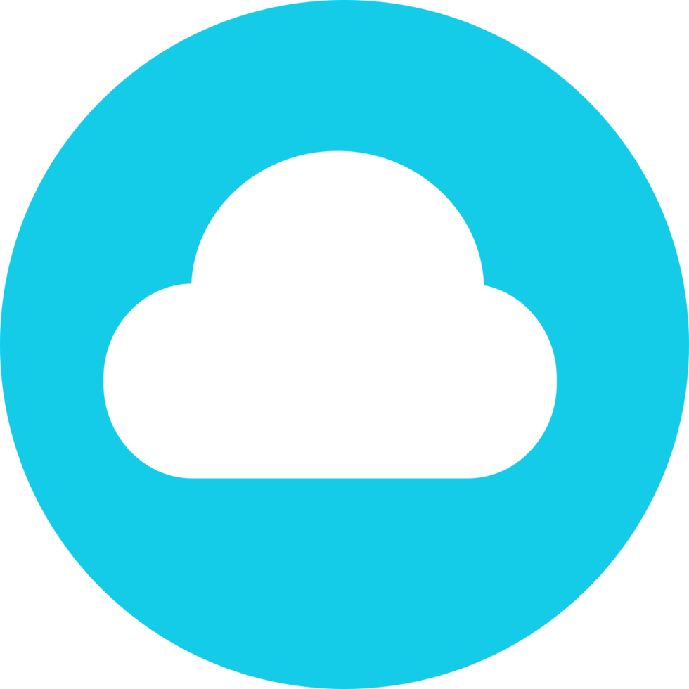 Cloud icon sign for web and app 10895506 PNG