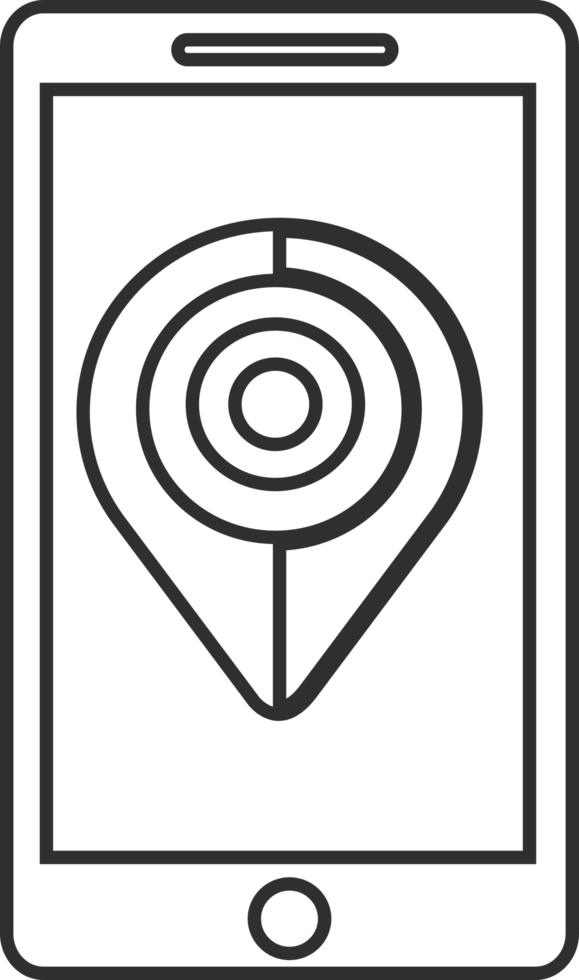 Phone mobile icon sign symbol design png