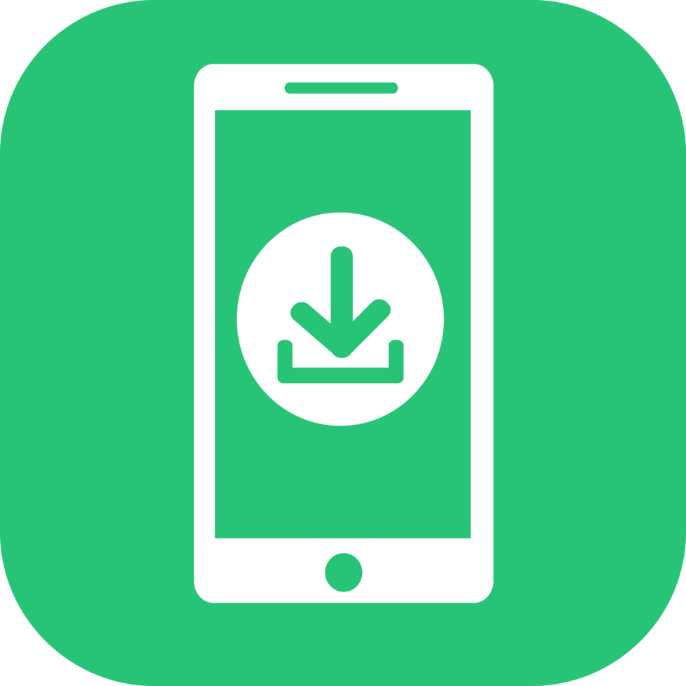 Phone mobile icon sign symbol design png