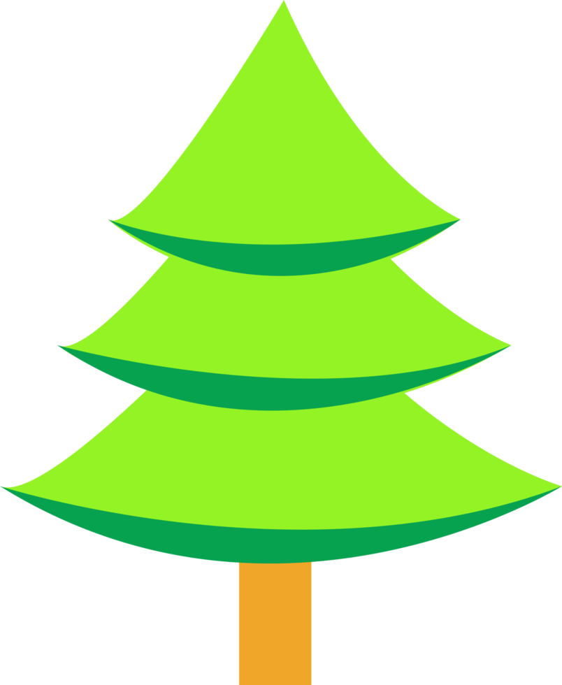 albero di natale icona segno simbolo design png