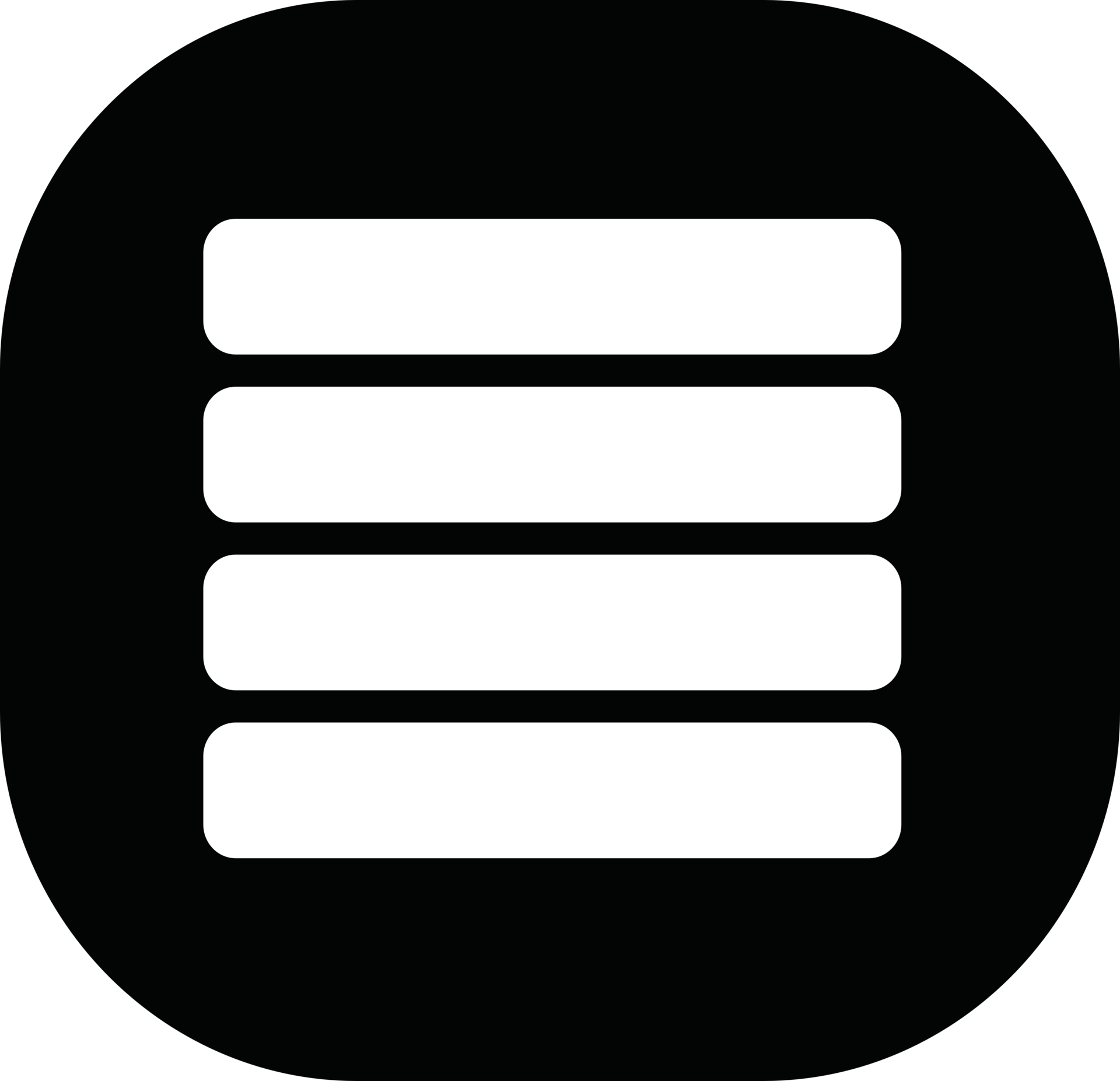 Menu icon sign symbol design 10896461 PNG