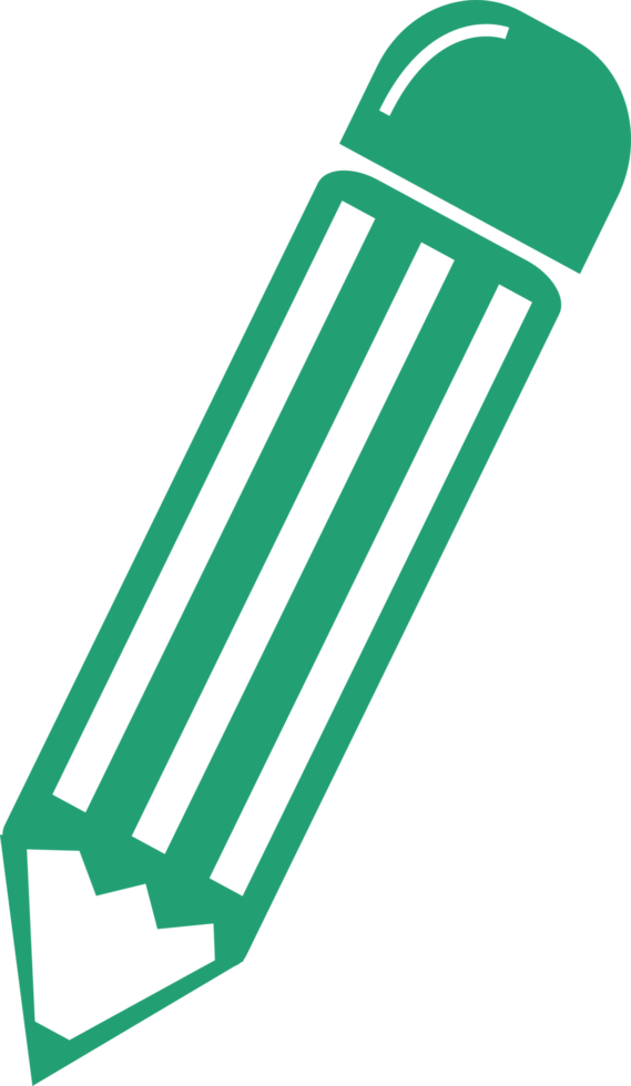 disegno di simbolo del segno dell'icona della matita png