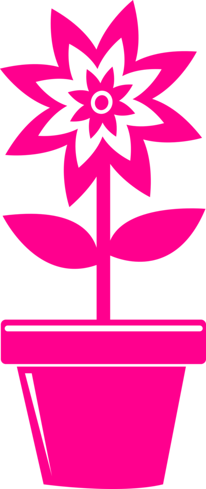 Flower icon flora sign symbol design png