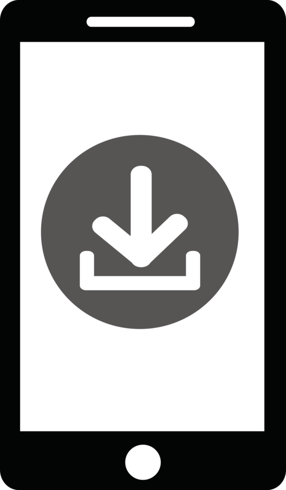 Phone mobile icon sign symbol design png