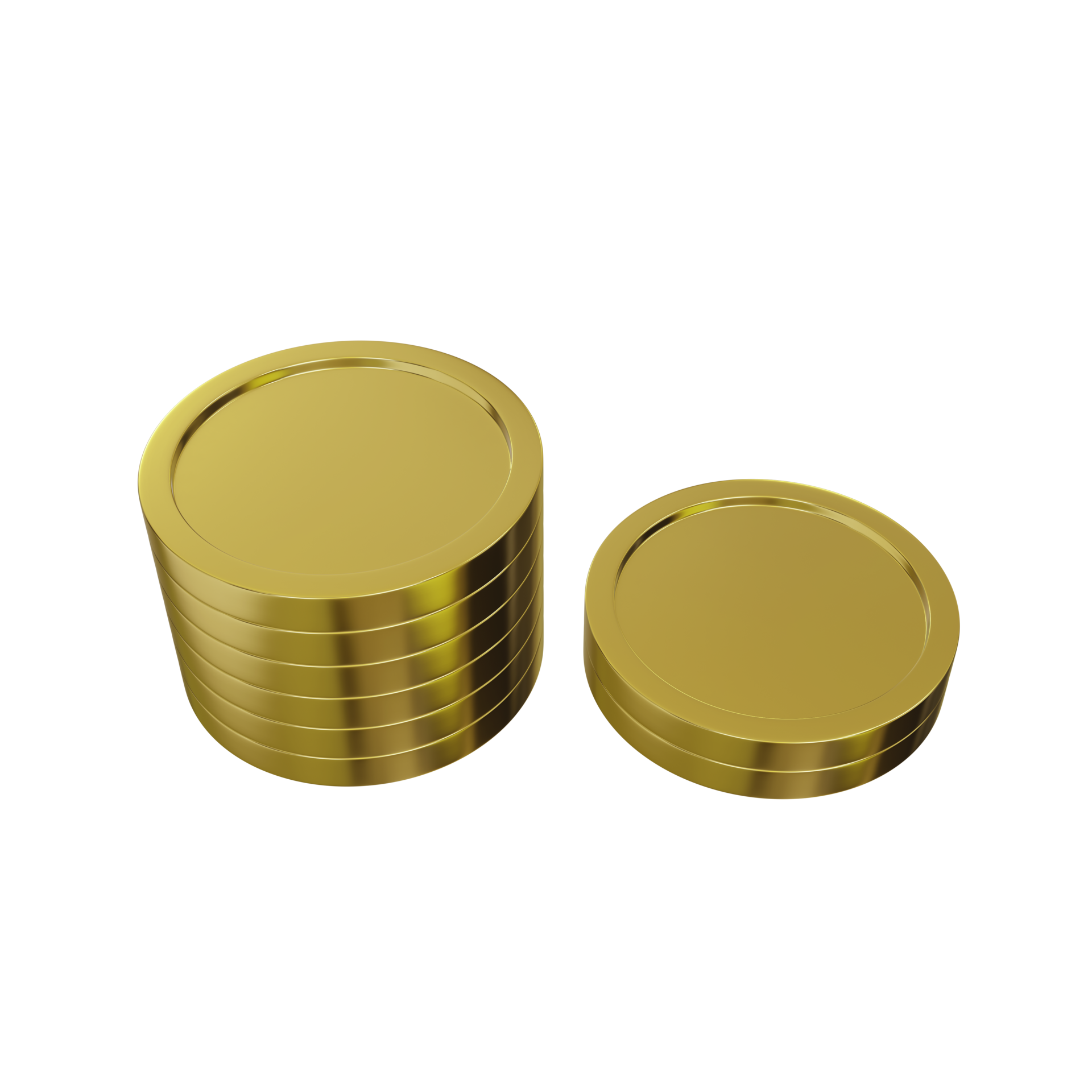 gold coins stack png