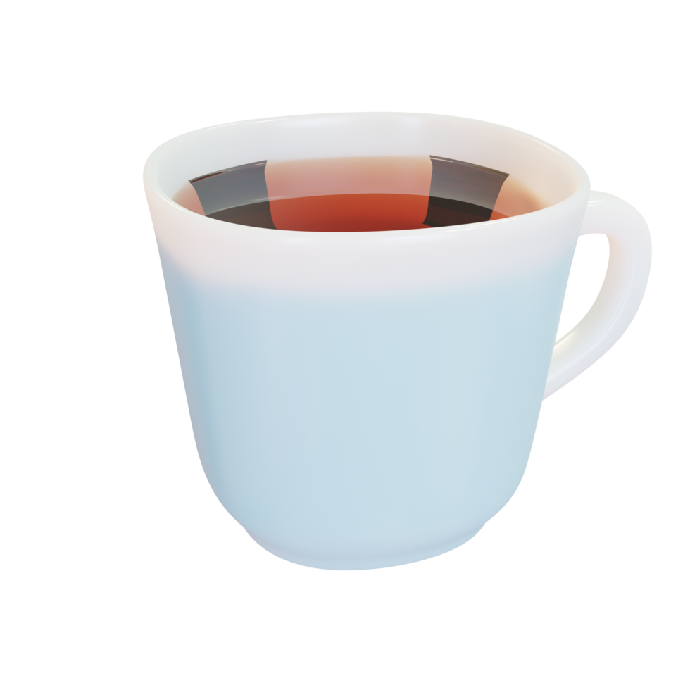 weiße Tasse Tee. png