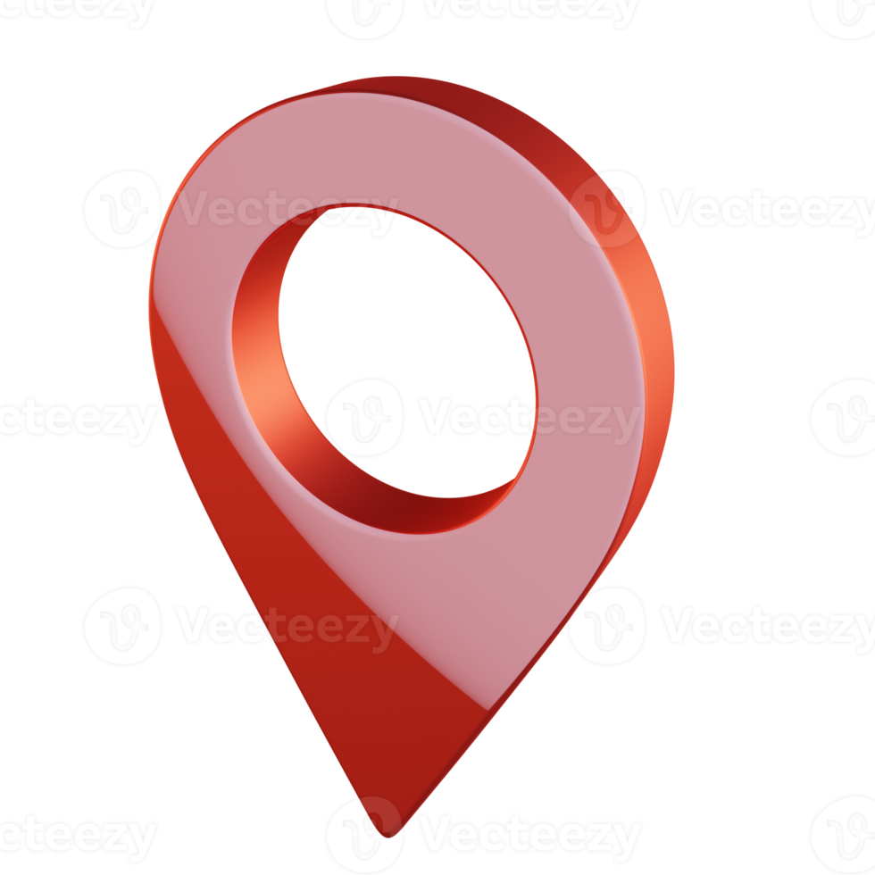 Red map pin. png