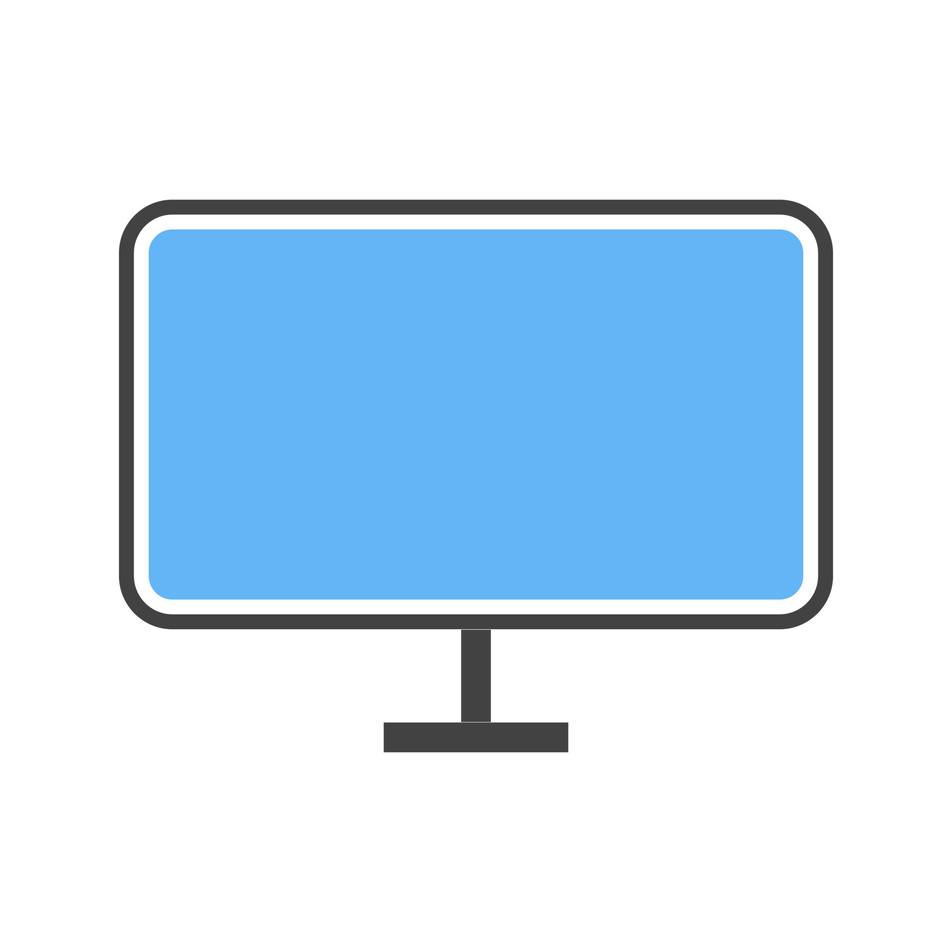 LCD Screen Glyph Blue and Black Icon 10897865 Vector Art at Vecteezy