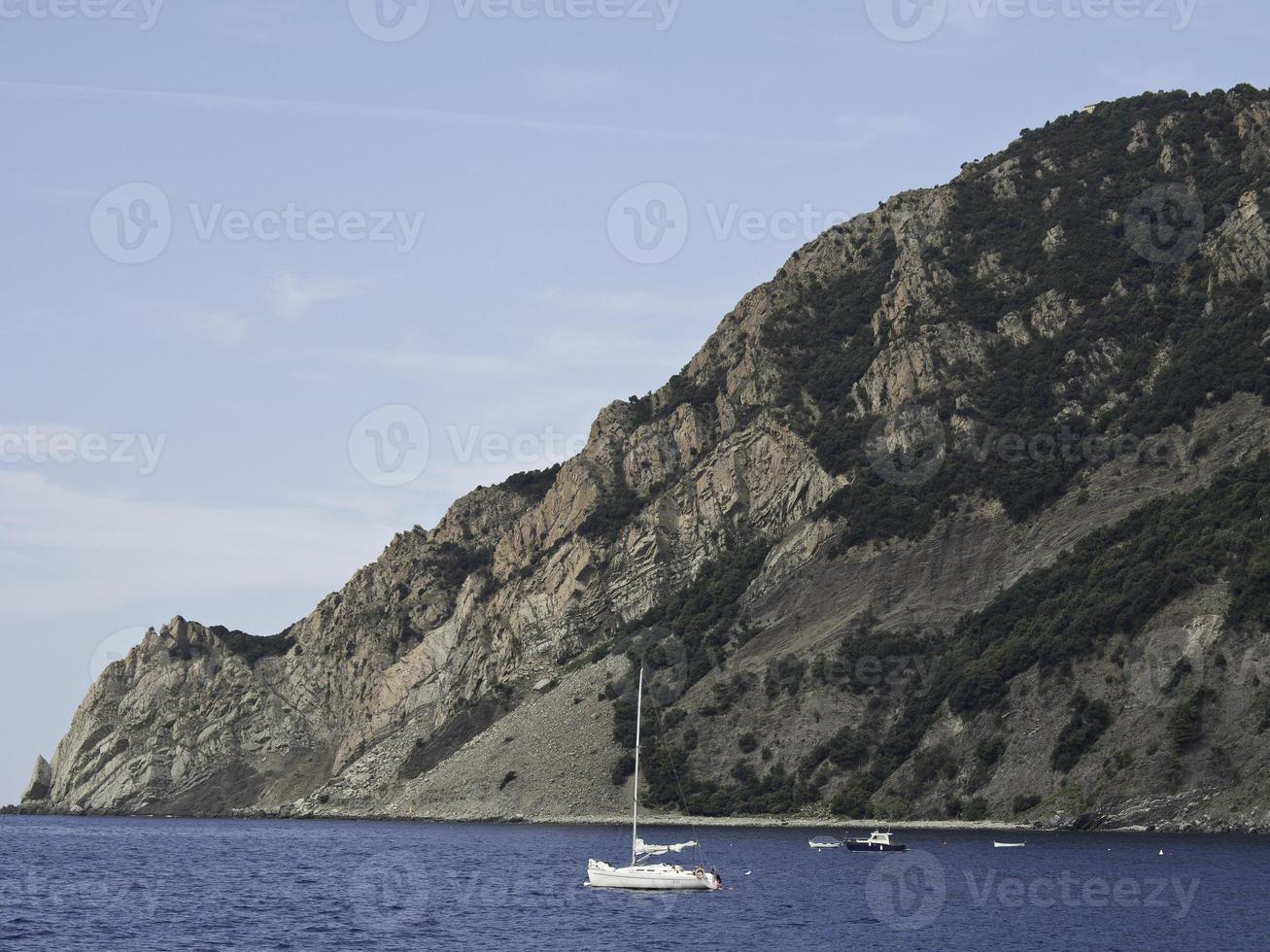 The cinque terre in Italy photo
