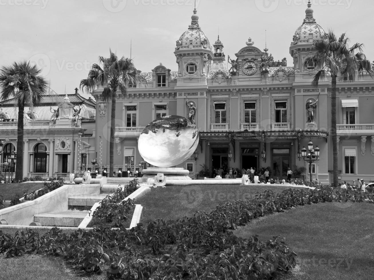 Monaco at the mediterranean sea photo