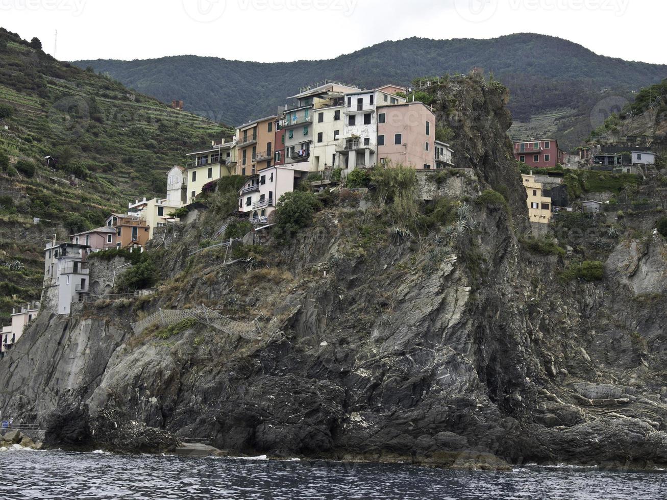 The cinque terre in Italy photo