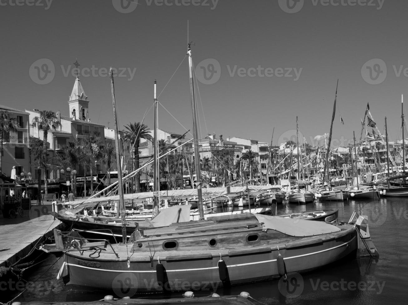 Sanary sur mer in france photo