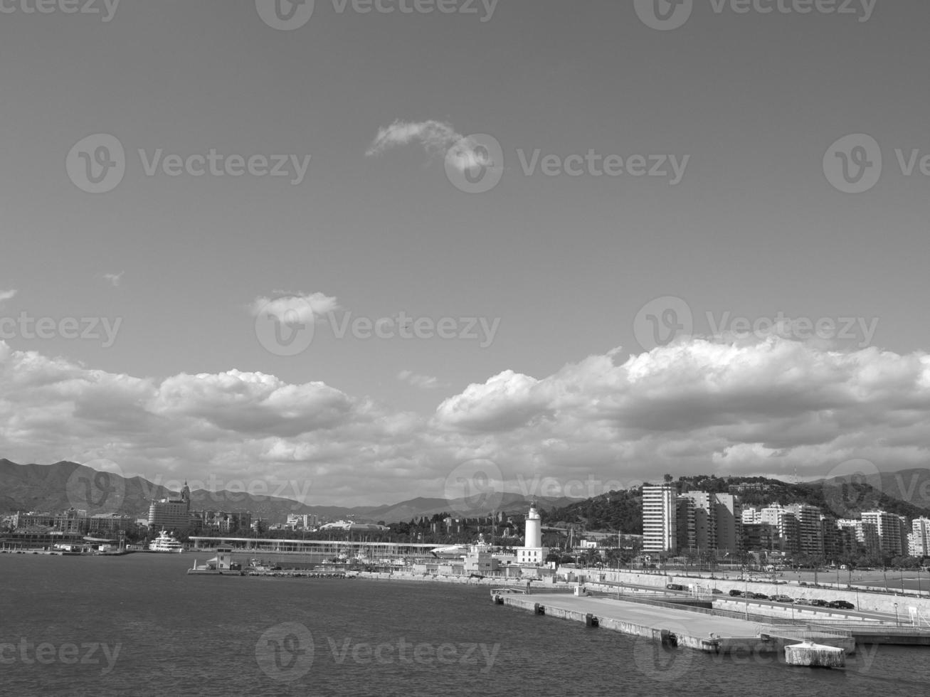 Malaga city in spain photo