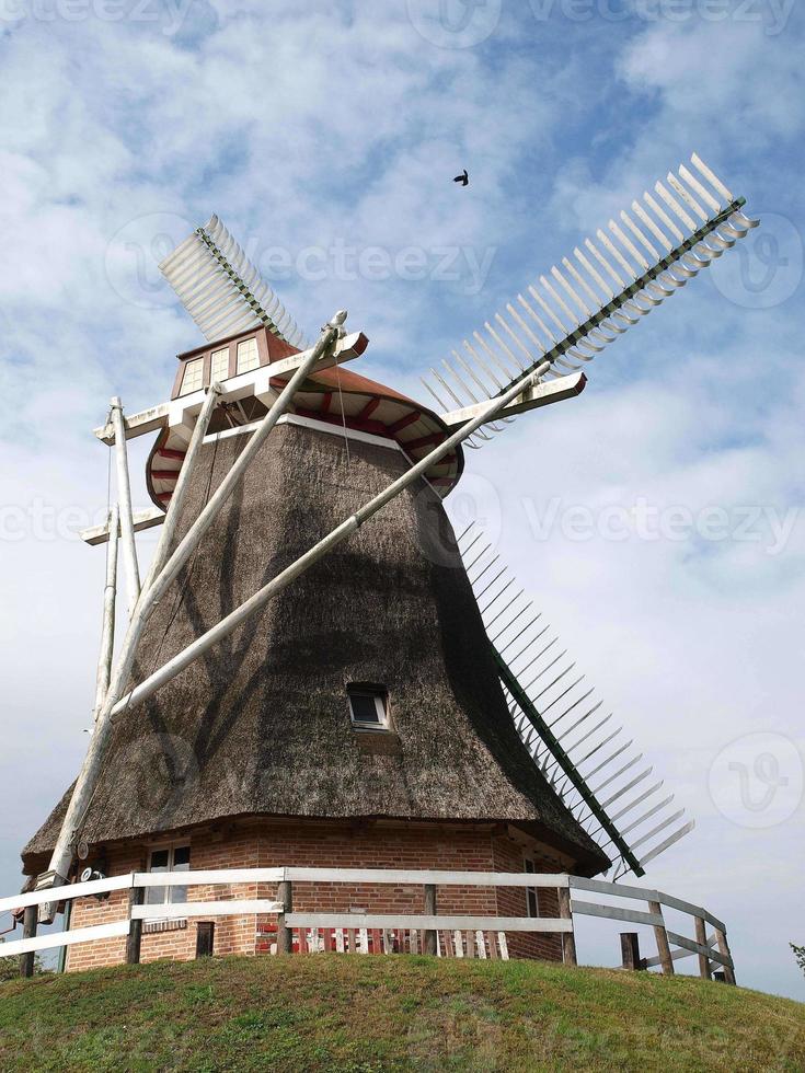 windmill in eastern frisia photo