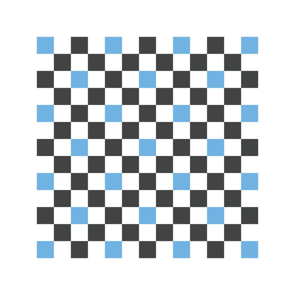 Texture Glyph Blue and Black Icon vector