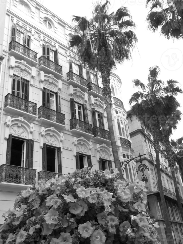 Malaga city in spain photo
