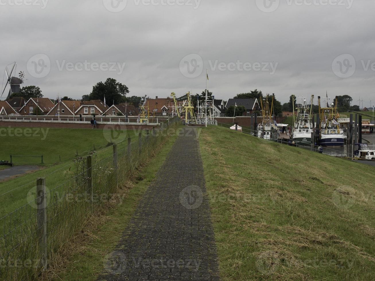 ditzum at the river ems photo