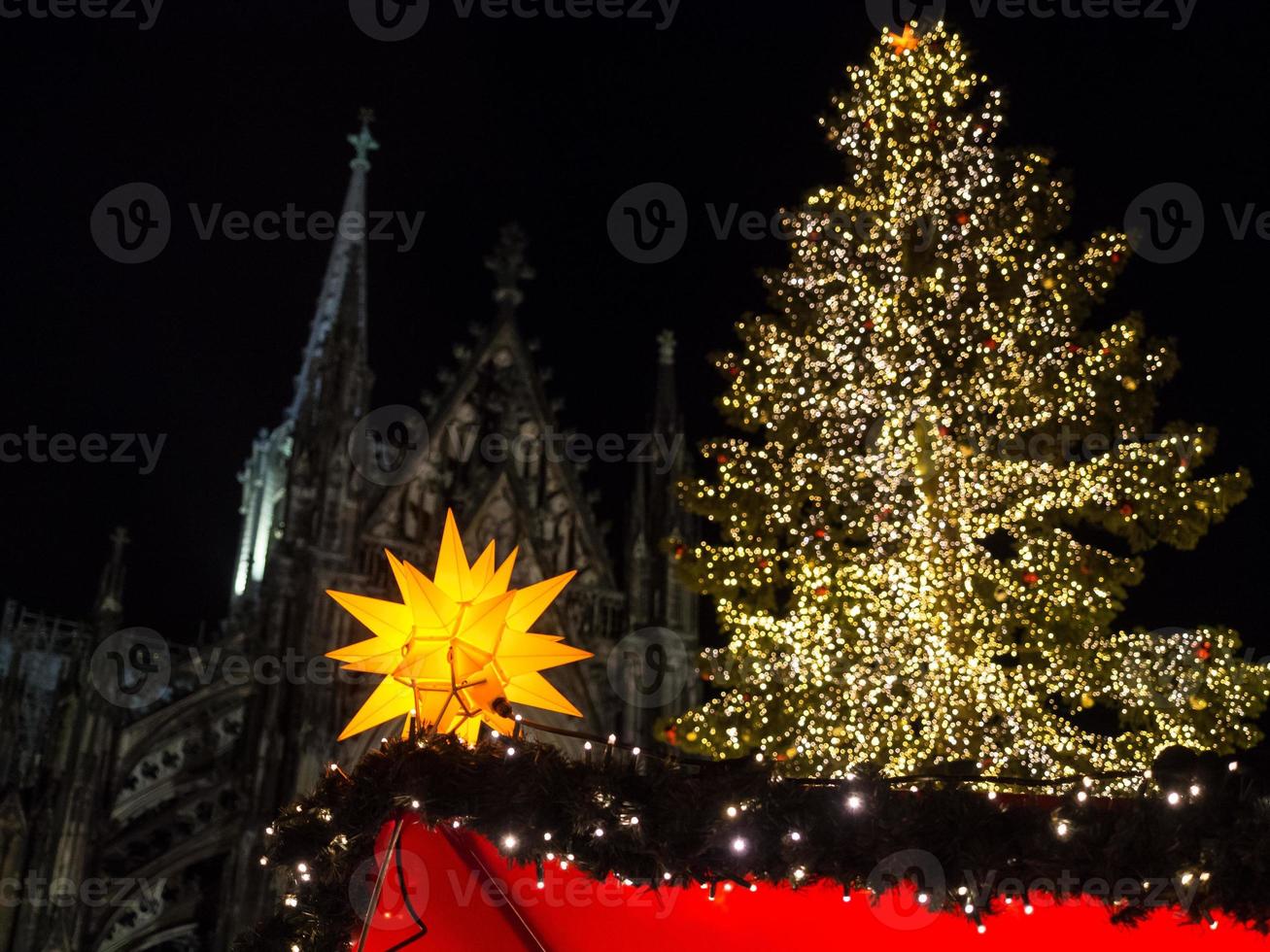 christmas time in cologne photo